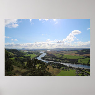 Poster Kinnoull Hill View, Perth