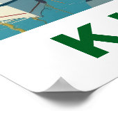 Poster Kinsale Harbor Ireland Vintage Travel Art (Coin)