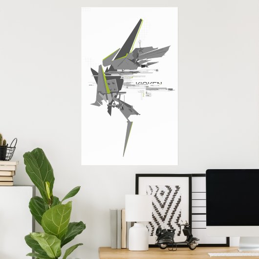Poster Kioken (Bureau à domicile)
