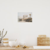 Poster Kiosque de Trajan, hypaethral Temple à Philae Egyp (Cuisine)