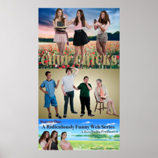 Poster kippen