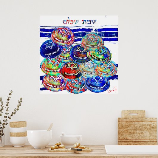 Poster Kippot (Cuisine)