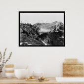 Poster Kipps Summit Parc national des glaciers 1925 (Cuisine)