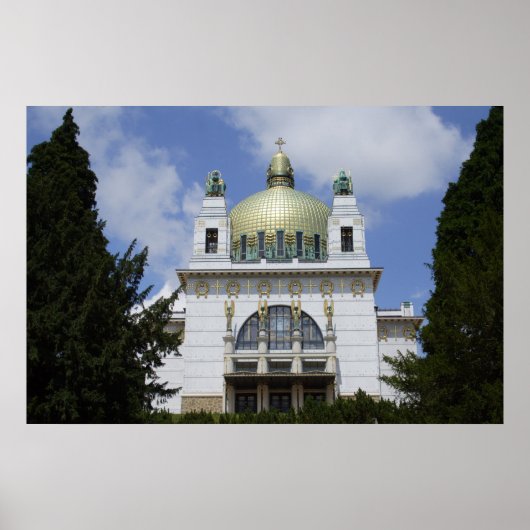 Poster Kirche am Steinhof (Devant)