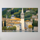 Poster Kirche Cassone Gustav Klimt Peinture captivante (Devant)