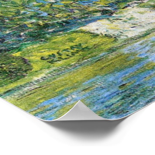 Poster Kirche de Klimt à Cassone (Coin)