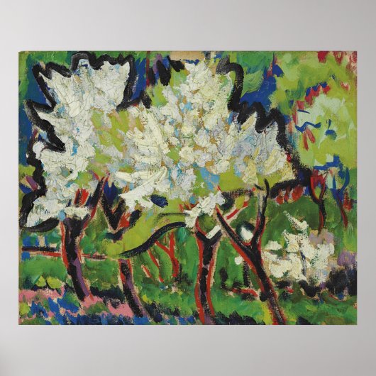 Poster Kirchner - Blue Baume 1909 (Devant)