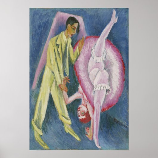 Poster Kirchner - Couple (Devant)