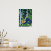 Poster Kirchner - Intérieur de la forêt (Cuisine)