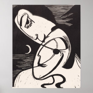 Poster Kirchner - Le baiser
