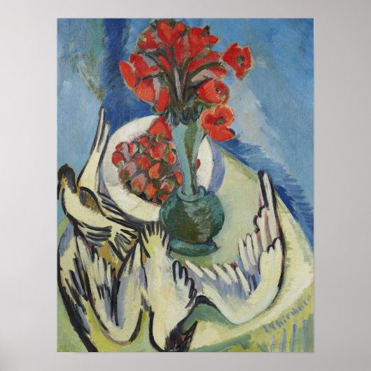 Poster Kirchner - Nature morte avec graines de pavot Move (Devant)