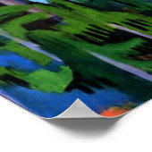 Poster Kirchner - Pont à Wiesen (Coin)