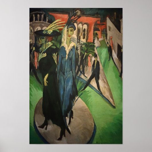 Poster Kirchner - Potsdamer Platz (Devant)