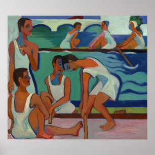 Poster Kirchner - Rower 1928