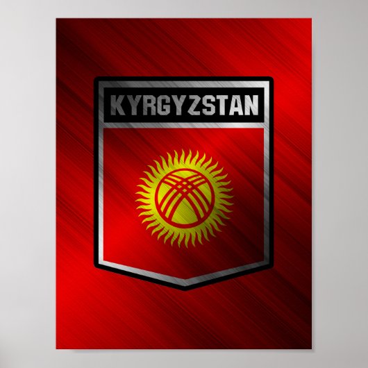 Poster Kirghizistan (Devant)