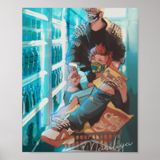 Poster Kiribaku Punks