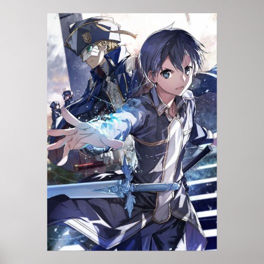 Poster Kirito et Eugeo en Alicilisation (Devant)