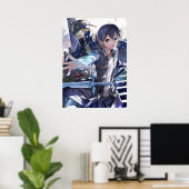 Poster Kirito et Eugeo en Alicilisation (Bureau à domicile)