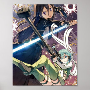 Poster Kirito vs Sinon