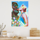 Poster Kiss for a Star Kingdom Psychedelic Dream Pop (Cuisine)