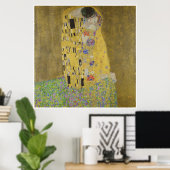 Poster Kiss Gustav Klimt (Bureau à domicile)
