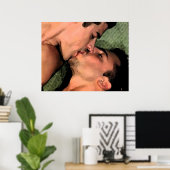 Poster Kiss latin (Bureau à domicile)