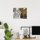 Poster Kiss of Cupid and Psyche, par Antonio Canova (Bureau à domicile)