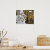 Poster Kiss of Cupid and Psyche, par Antonio Canova (Cuisine)