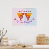 Poster Kissing Nacho Valentine's Event (Cuisine)