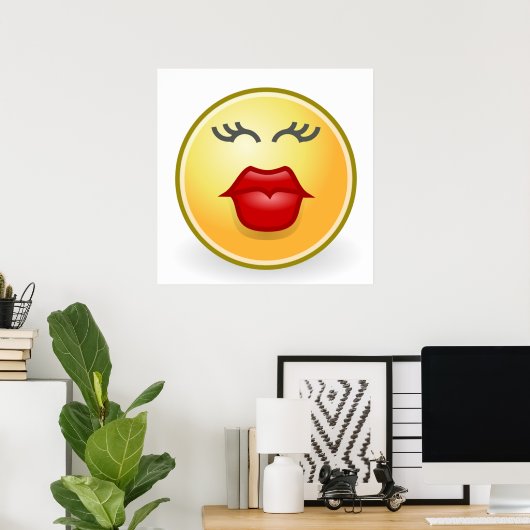 POSTER KISSY FACE (Bureau à domicile)