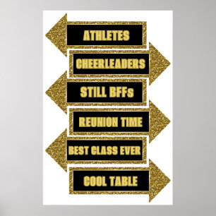 Poster Kit d'accessoires de flèches pour photobooth de ré