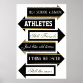 Poster Kit d'accessoires fléchés pour photomaton de réuni (Devant)