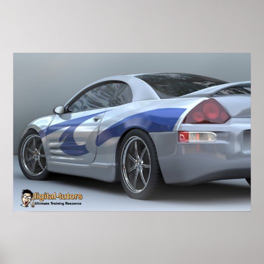 Poster Kit de poly Tutors numérique voiture (Devant)