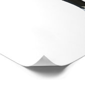 Poster Kit E. Chat, mignonne chaton caricaturale (Coin)