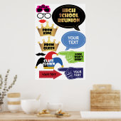 Poster Kit Props pour la reunion du lycée (Cuisine)