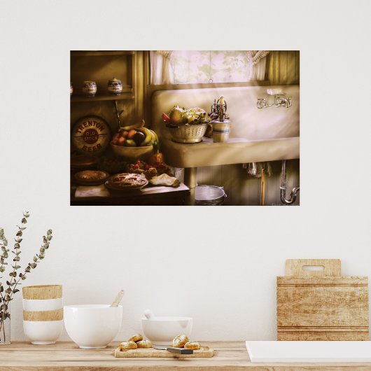 Poster Kitchen - A 1930's Kitchen (Cuisine)