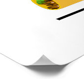 Poster Kitchen Art - Comme moi et ma maison - Tacos (Coin)