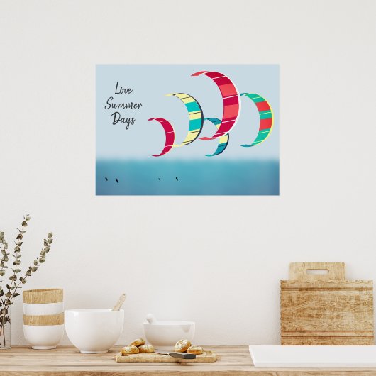 Poster Kite Surf (Cuisine)