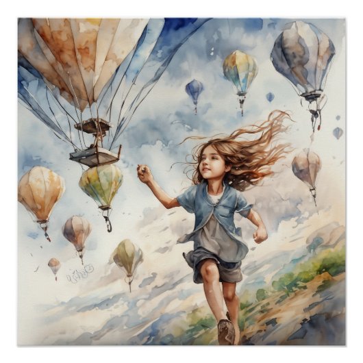Poster kite volant (Devant)