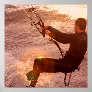 Poster Kiteboard afdrukken
