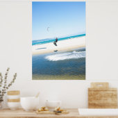 Poster Kitesurfer boosts (Cuisine)