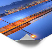 Poster Kitsilano Beach, Vancouver, Canada (Coin)