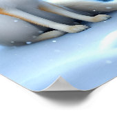 Poster kitsune fox belle art (Coin)