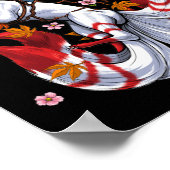 Poster Kitsune japanese Fox (Coin)