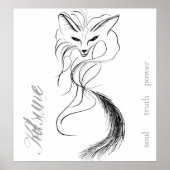 Poster Kitsune Spirit (Devant)