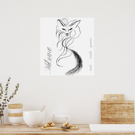 Poster Kitsune Spirit (Cuisine)