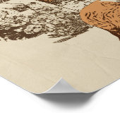 Poster Kitsune - Traditional Japanese Streetwear Design (Coin)