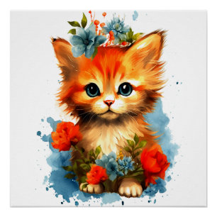 POSTER KITTEN 7