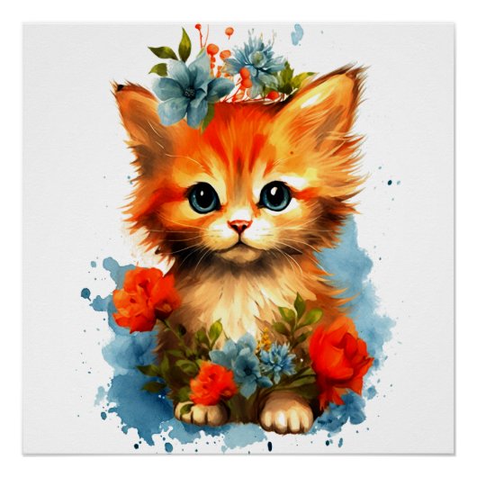 POSTER KITTEN 7 (Devant)
