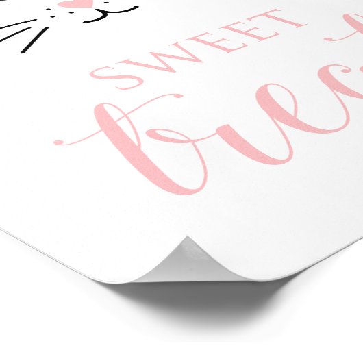 Poster Kitten Anniversaire Sweet Traitements Signal Flora (Coin)